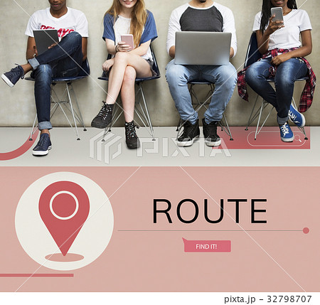 Map Pin Location Direction Position Graphic 32798707