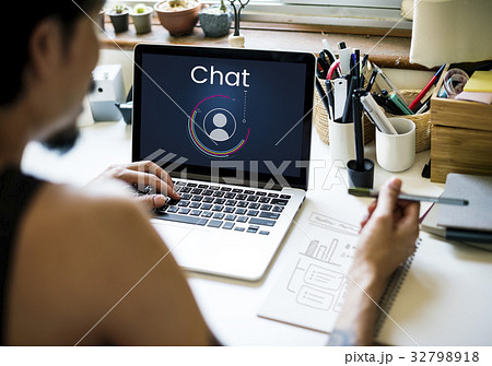 Chat Member Login Register Social Network Connection Avatar Icon Chat Member Login Register Social Network Connection Avatar Icon 32798918