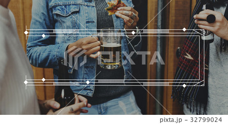Illustration of blank banner badge Illustration of blank banner badge 32799024