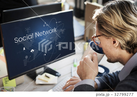 World Map Connection Social Media Technology World Map Connection Social Media Technology 32799277