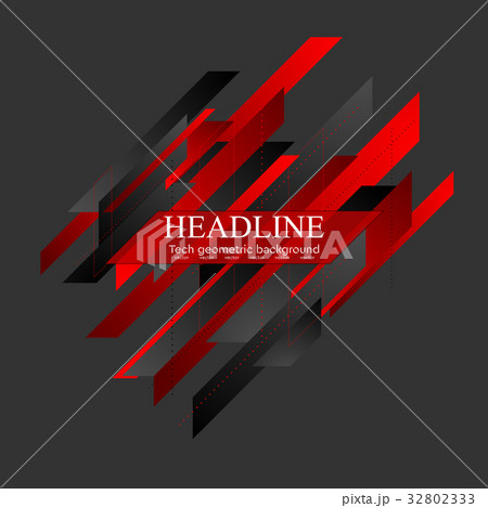 Abstract geometric polygon tech vector background Abstract geometric polygon tech vector background 32802333