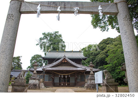 秋葉神社　本殿　鳥居 32802450