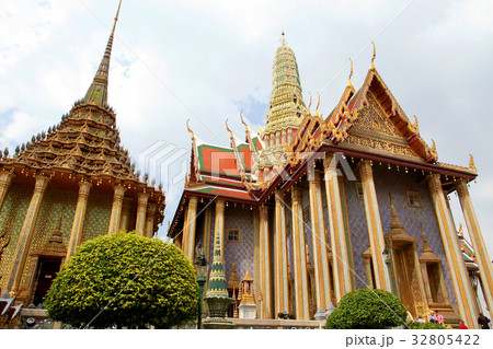 Temple of the Emerald Buddha in Bangkok, Thailand Temple of the Emerald Buddha in Bangkok, Thailand 32805422