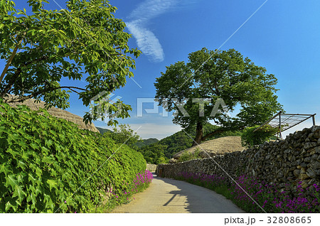 石垣 ウェアム民俗村 牙山市 32808665