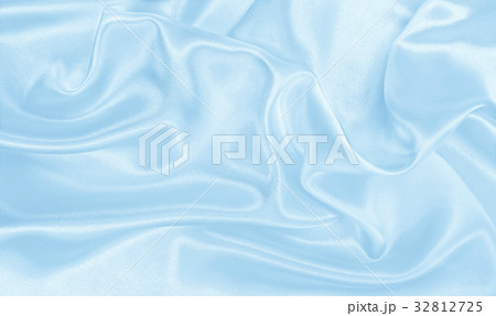 Smooth elegant blue silk or satin luxury cloth Smooth elegant blue silk or satin luxury cloth 32812725