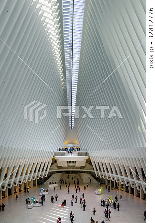World Trade Center Transportation hub interior World Trade Center Transportation hub interior 32812776
