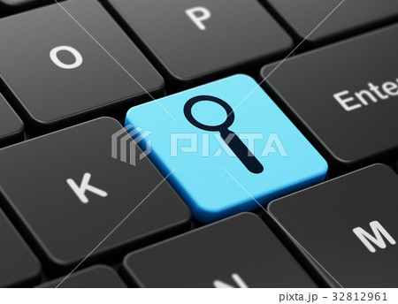 Web design concept: Search on computer keyboard Web design concept: Search on computer keyboard 32812961