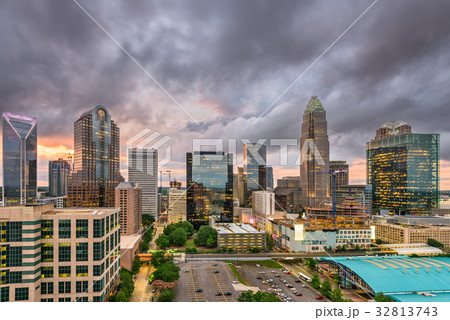 Charlotte, North Carolina Cityscape Charlotte, North Carolina Cityscape 32813743