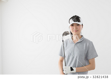 ゴルファー 若い女性 ゴルファー 若い女性 32821438