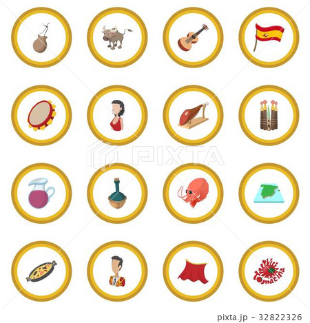 Spain icon circle Spain icon circle 32822326