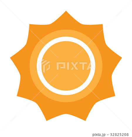 Isolated sun icon Isolated sun icon 32825208