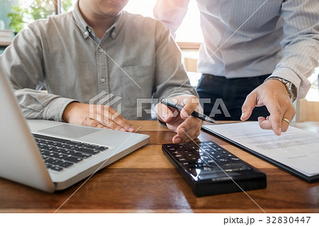 Administrator business man financial inspector and secretary mak 32830447