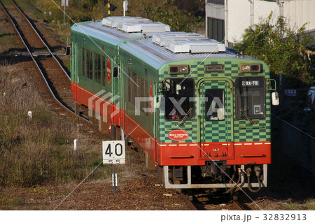 真岡鉄道モオカ14形の写真素材 真岡鉄道モオカ14形の写真素材