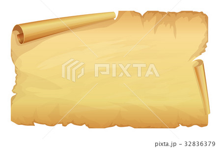 Big golden scroll of parchment Big golden scroll of parchment 32836379