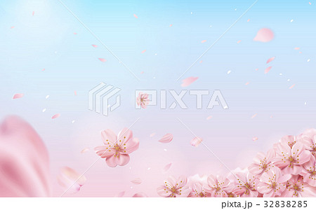 Romantic cherry blossom background Romantic cherry blossom background 32838285