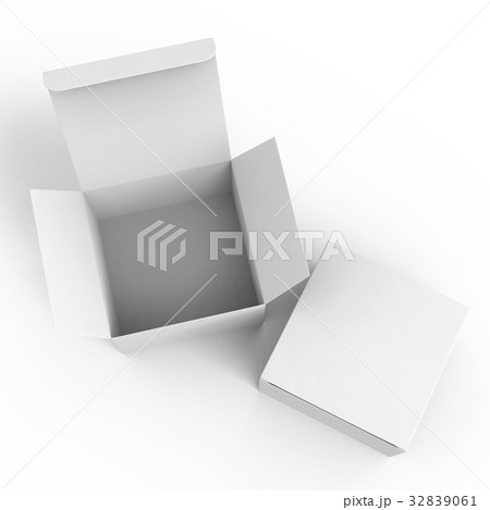 Blank paper box mockup 32839061