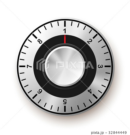 Security Concept Safe Dial Icon のイラスト素材