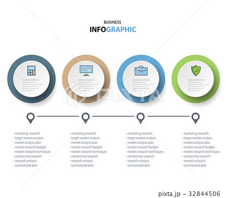 Infographics design marketing icons for Business Infographics design marketing icons for Business 32844506