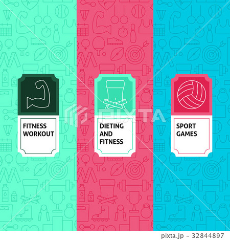 Line Sport Patterns Set 32844897