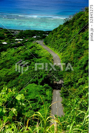 ＜奄美大島＞龍郷町　安木屋場眺望　2 32845275