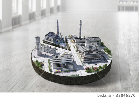 His new development project . Mixed media 32846570