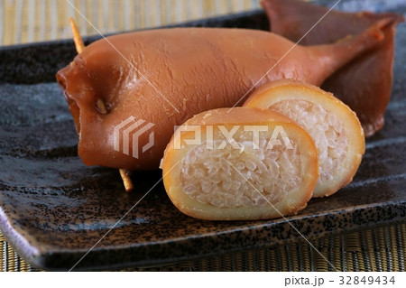 いかめし　黒皿 32849434