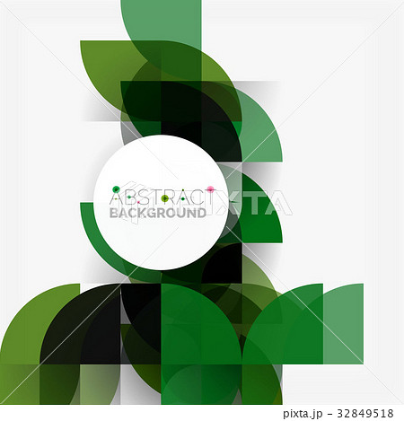 Modern geometrical abstract background circles 32849518