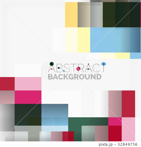 Abstract blocks template design background, simple 32849756