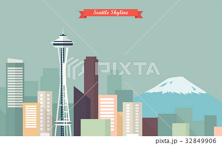 Seattle skyline 32849906