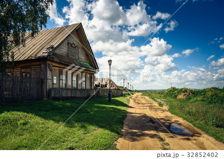 Traditional Rural House in Russia. Traditional Rural House in Russia. 32852402