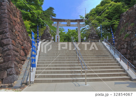 武田神社　一之鳥居　 32854067