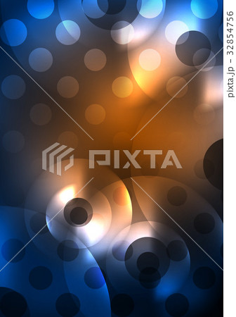 Glowing circles in the dark Glowing circles in the dark 32854756