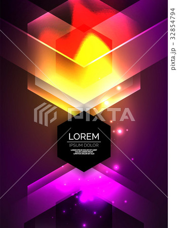 Digital technology glowing arrows 32854794