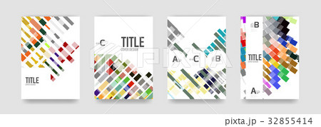 Set of brochure cover templates 32855414