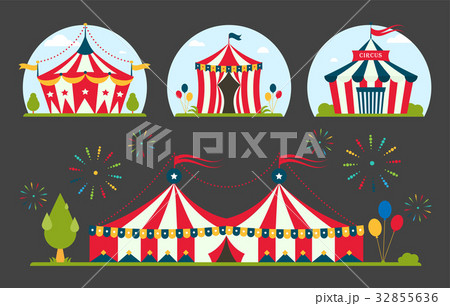 Circus show entertainment tent marquee marquee 32855636
