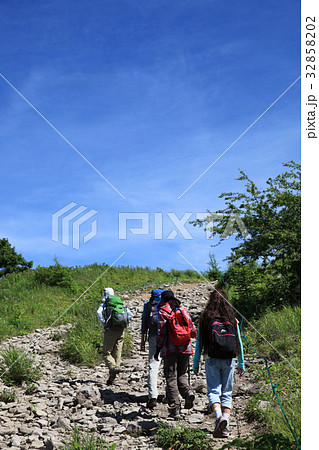 霧ヶ峰高原沢渡り 32858202