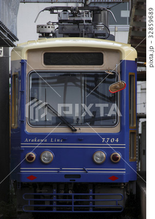 東京都交通局-都電7700形(青色) 東京都交通局-都電7700形(青色) 32859689
