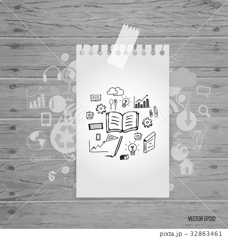 Mock up, book, catalog, magazines with cloud of application. Vector illustration Mock up, book, catalog, magazines with cloud of application. Vector illustration 32863461