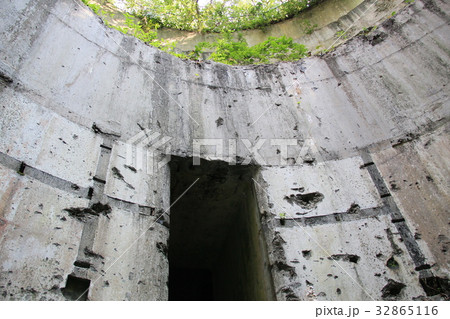 対馬市の豊砲台跡 32865116