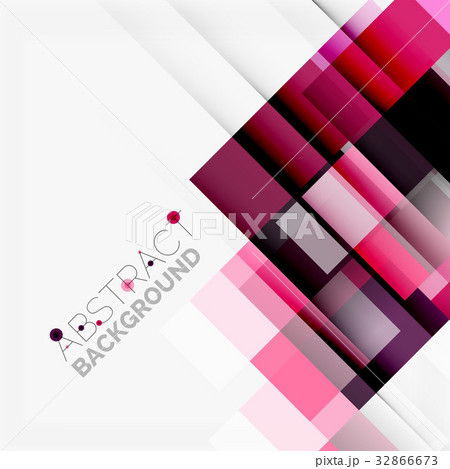 Abstract blocks template design background, simple 32866673