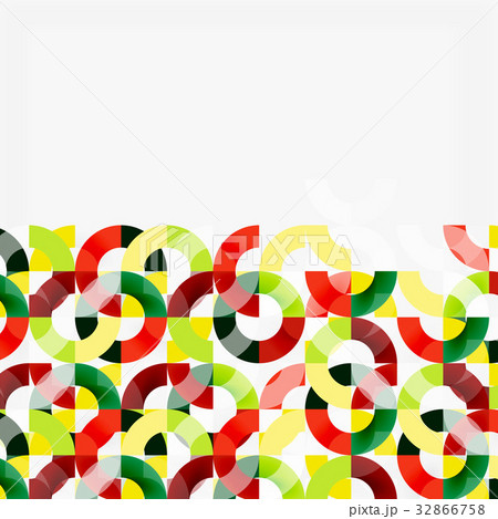 Colorful rings on grey background, modern Colorful rings on grey background, modern 32866758