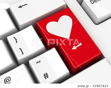 Computer keyboard love Computer keyboard love 32867824