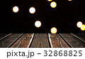Perspective wood and bokeh background of night and 32868825