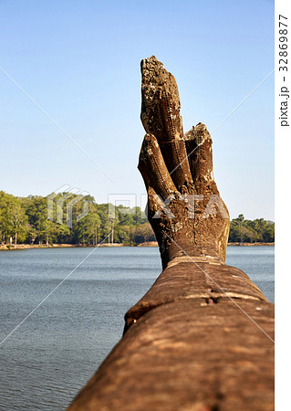 アンコールワット カンボジア シェムリアップ 32869877