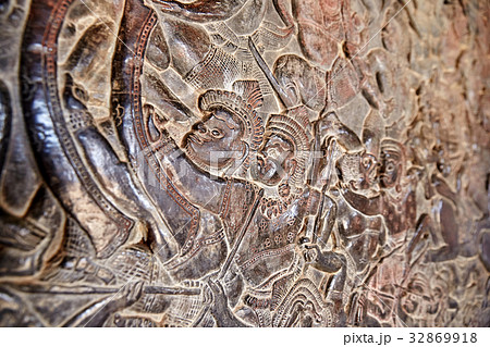 アンコールワット カンボジア シェムリアップ 32869918