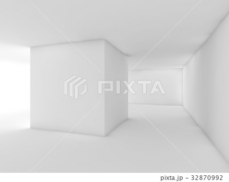 Contemporary open space room design. 3d 32870992