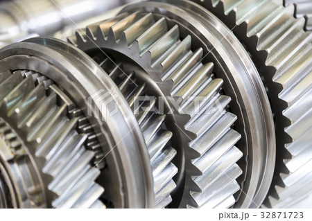 New auto parts for cars on a white background  32871723