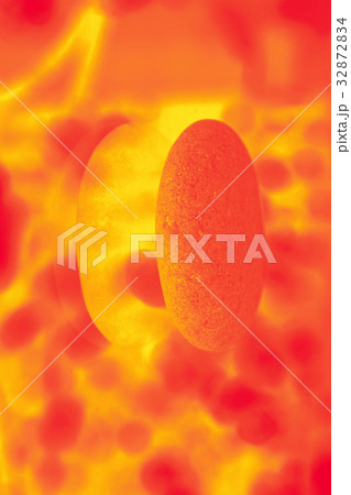 Bright orange abstraction 32872834