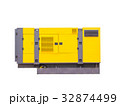 Mobile diesel generator isolated . 32874499