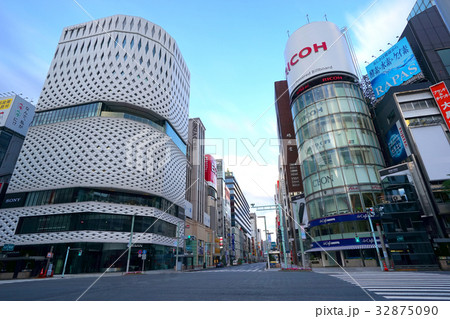 早朝の銀座 早朝の銀座 32875090